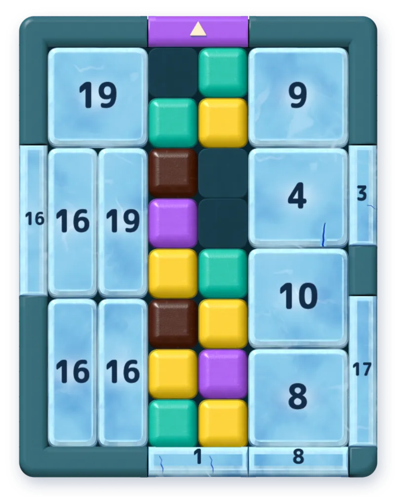 The board after move 10.