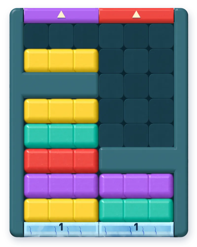 The board after move 15.