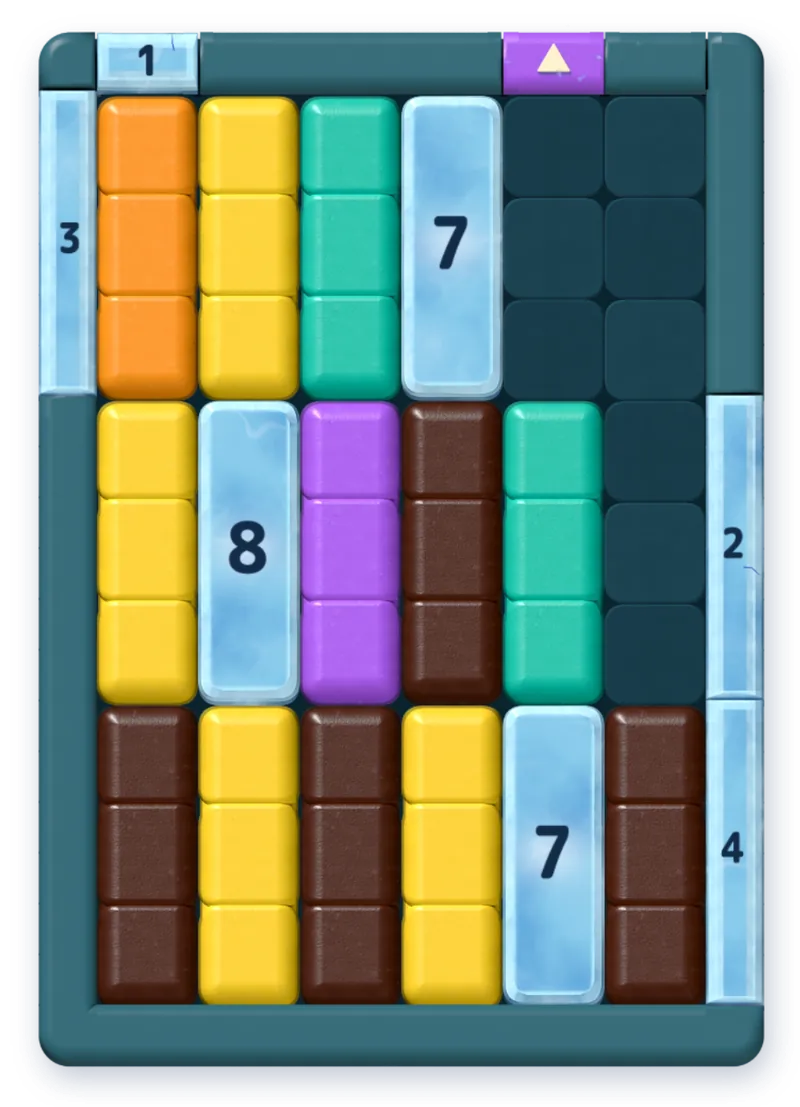 The board after move 10.