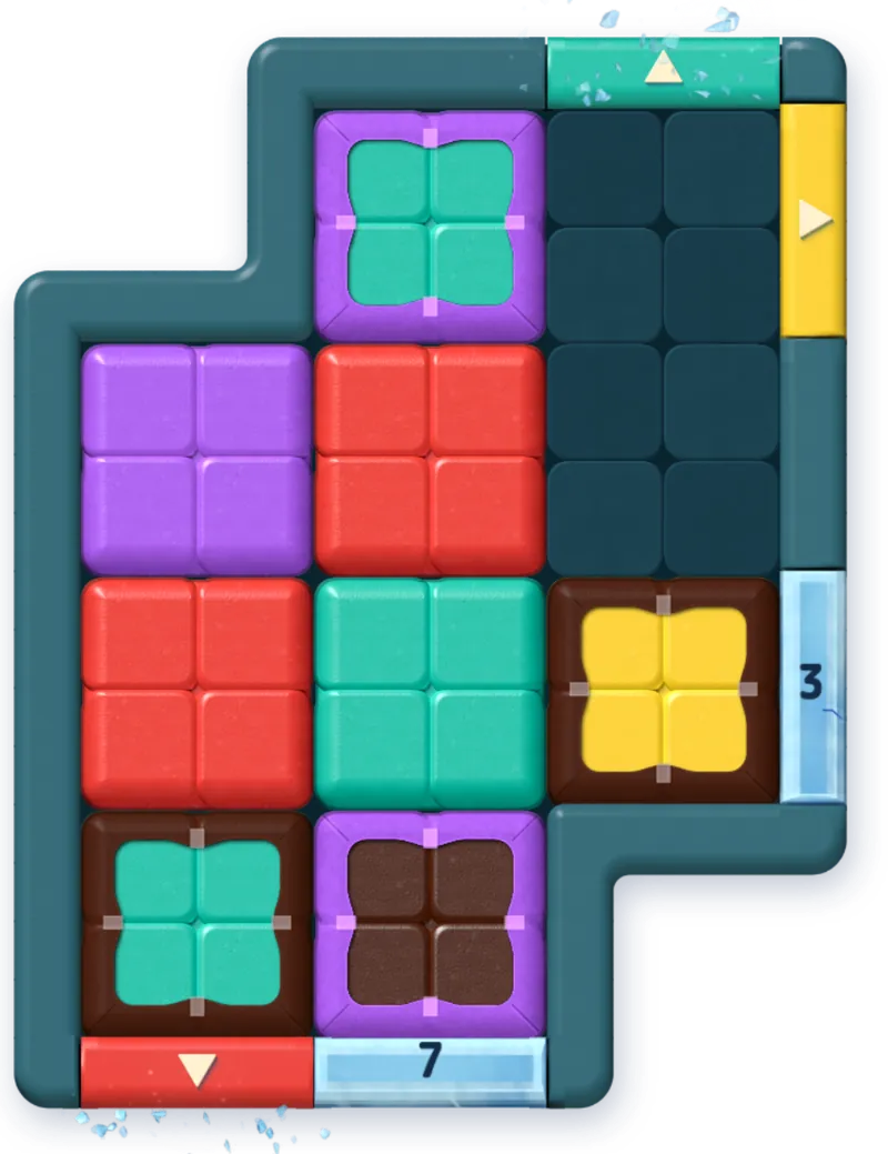 The board after move 10.