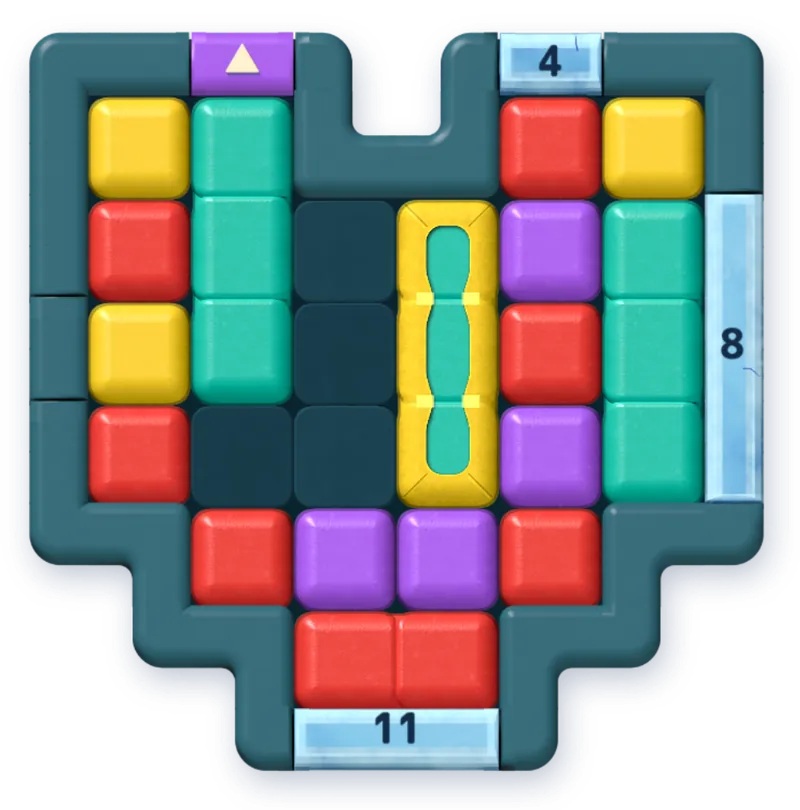 The board after move 10.