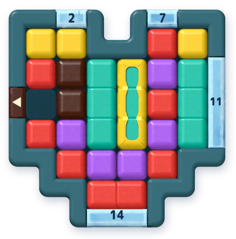 The board after move 5.
