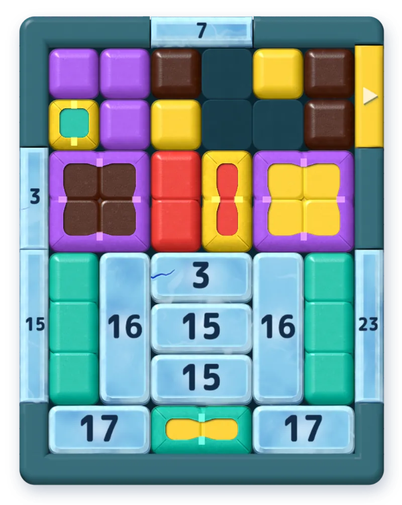 The board after move 10.