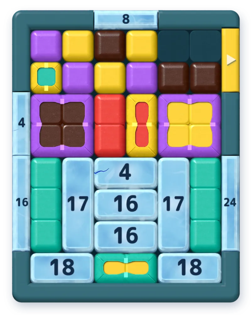 The board after move 5.