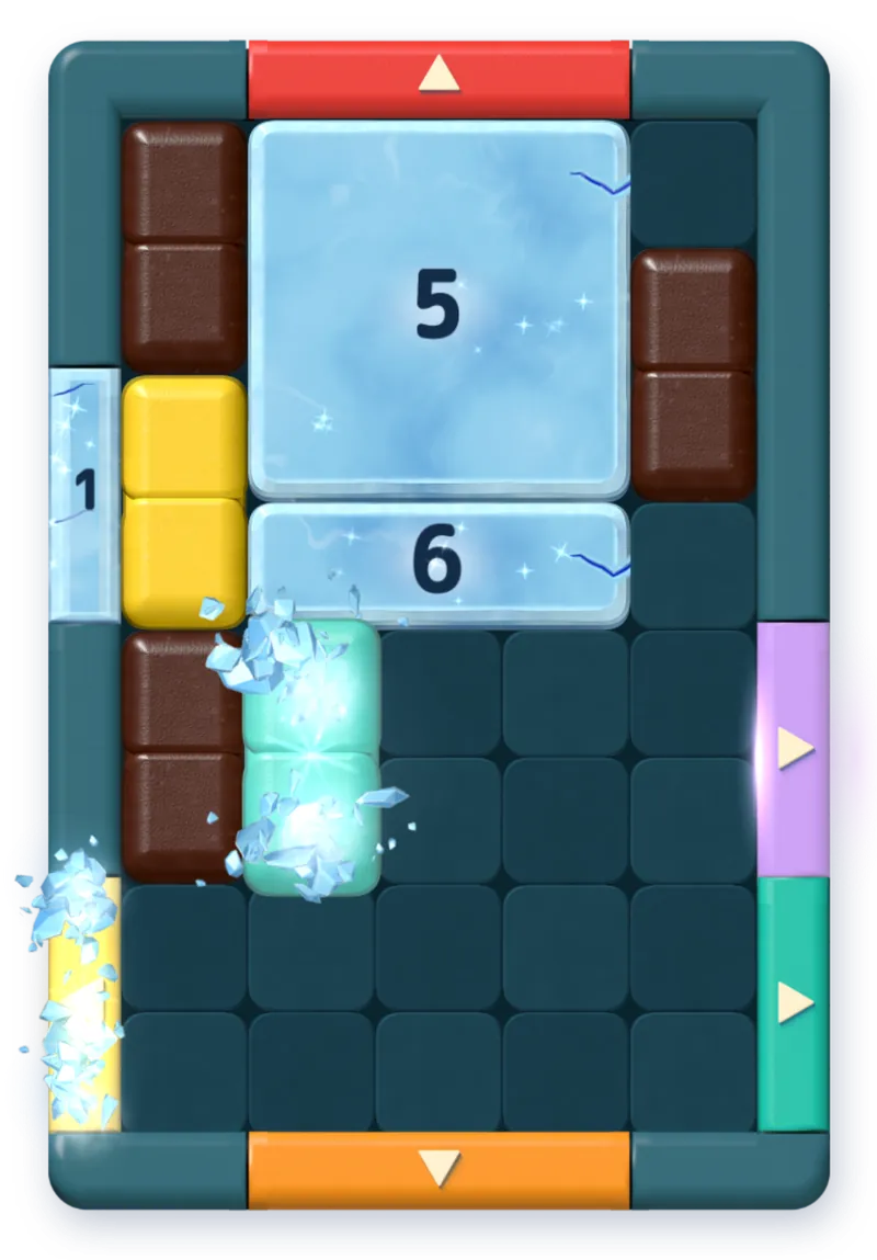 The board after move 10.