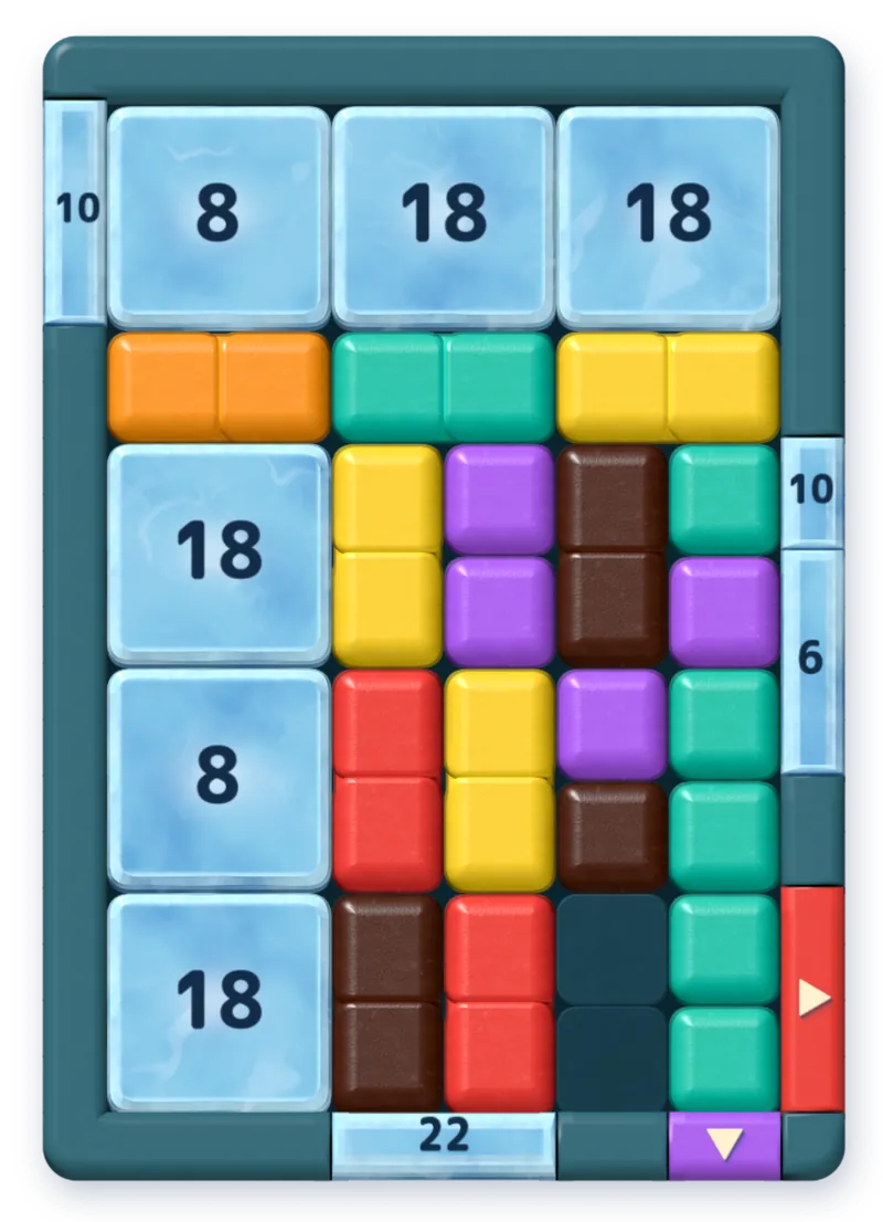 The board after move 10.