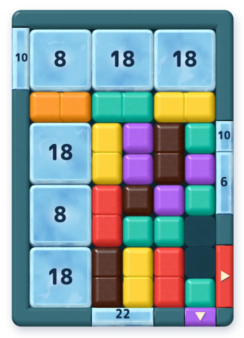 The board after move 15.