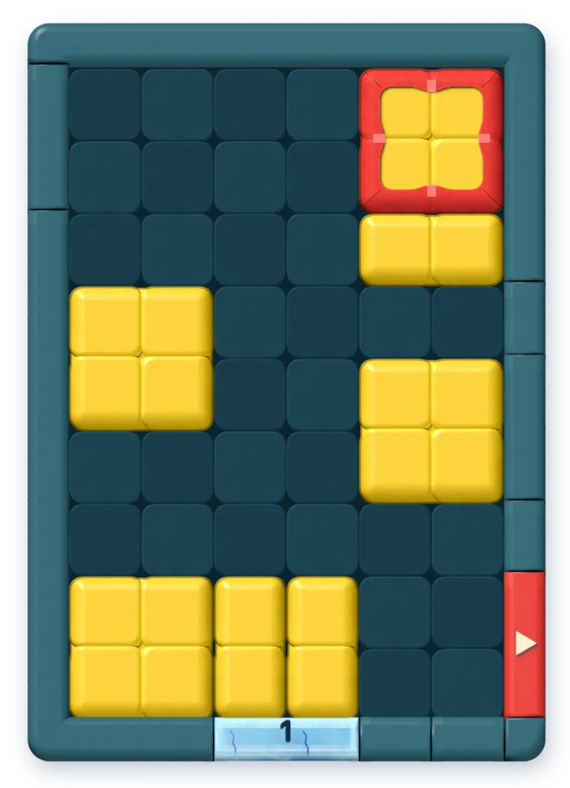 The board after move 45.