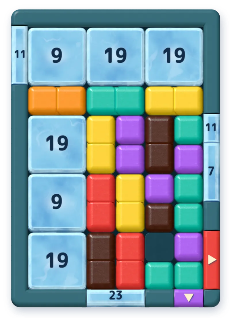 The board after move 5.