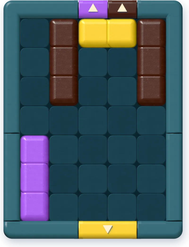 The board after move 5.