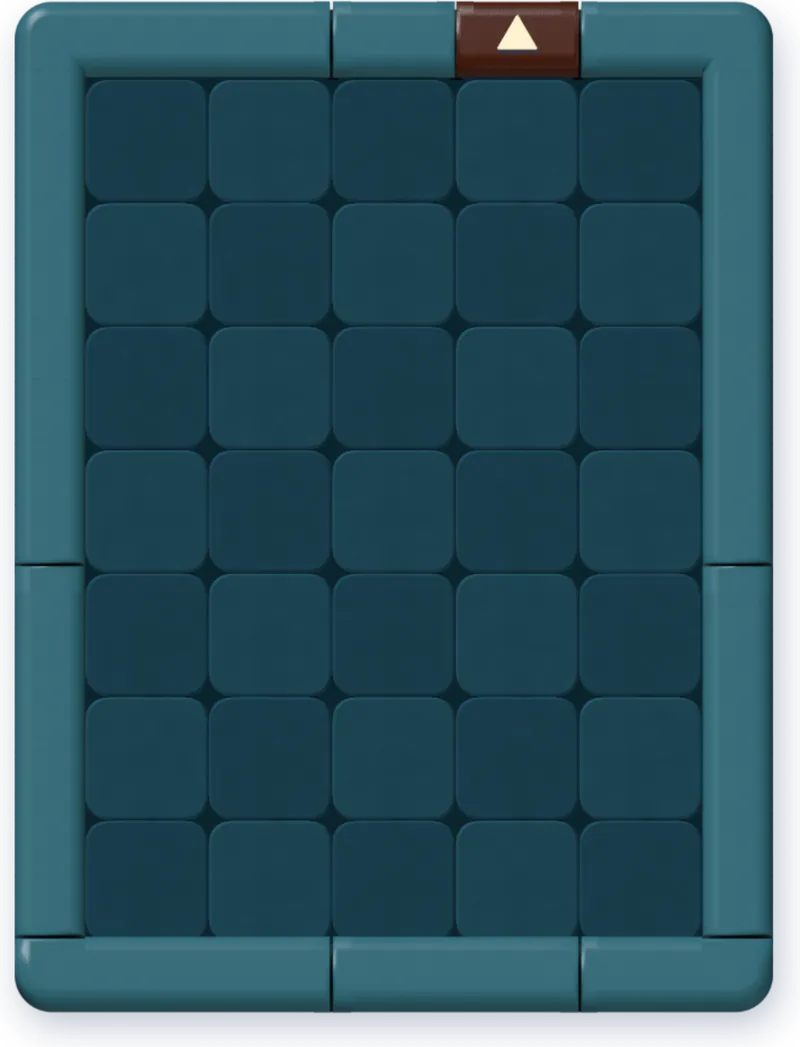 The board after move 9.