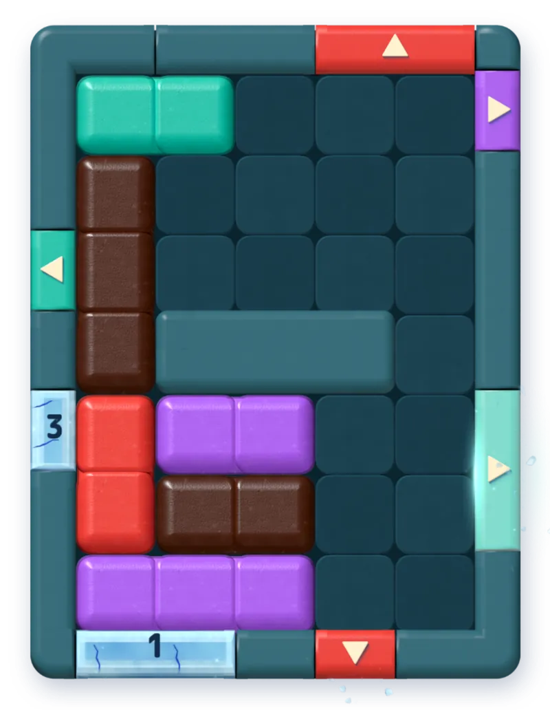 The board after move 10.
