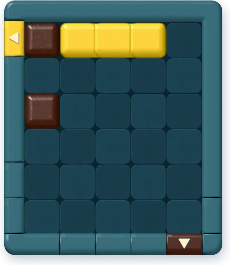 The board after move 15.