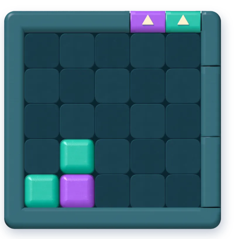 The board after move 25.