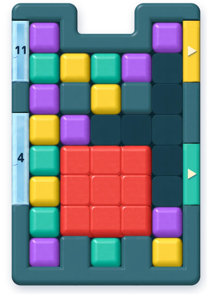 The board after move 15.