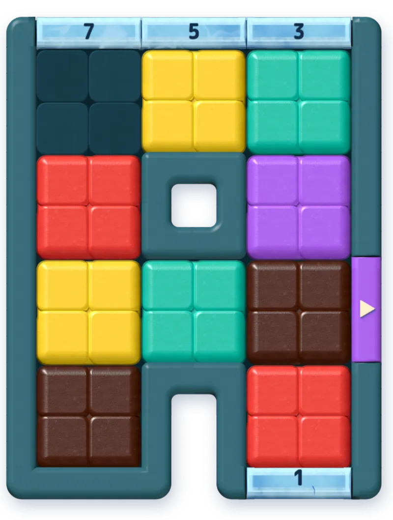 The board after move 5.
